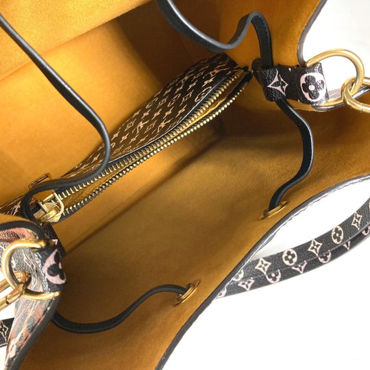 LOUIS VUITTON Shoulder Bag M44679 Monogram canvas Brown Monogram jungle Neonoe Women Used Authentic