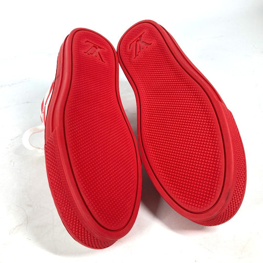 LOUIS VUITTON sneakers 1A7U4T canvas Red LV Escale Stellar Line Women 36 Used Authentic