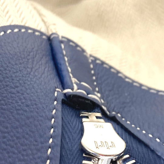 HERMES Handbag Calf leather blue Shoulder Bag Shoulder Bag Bolide Relax 45