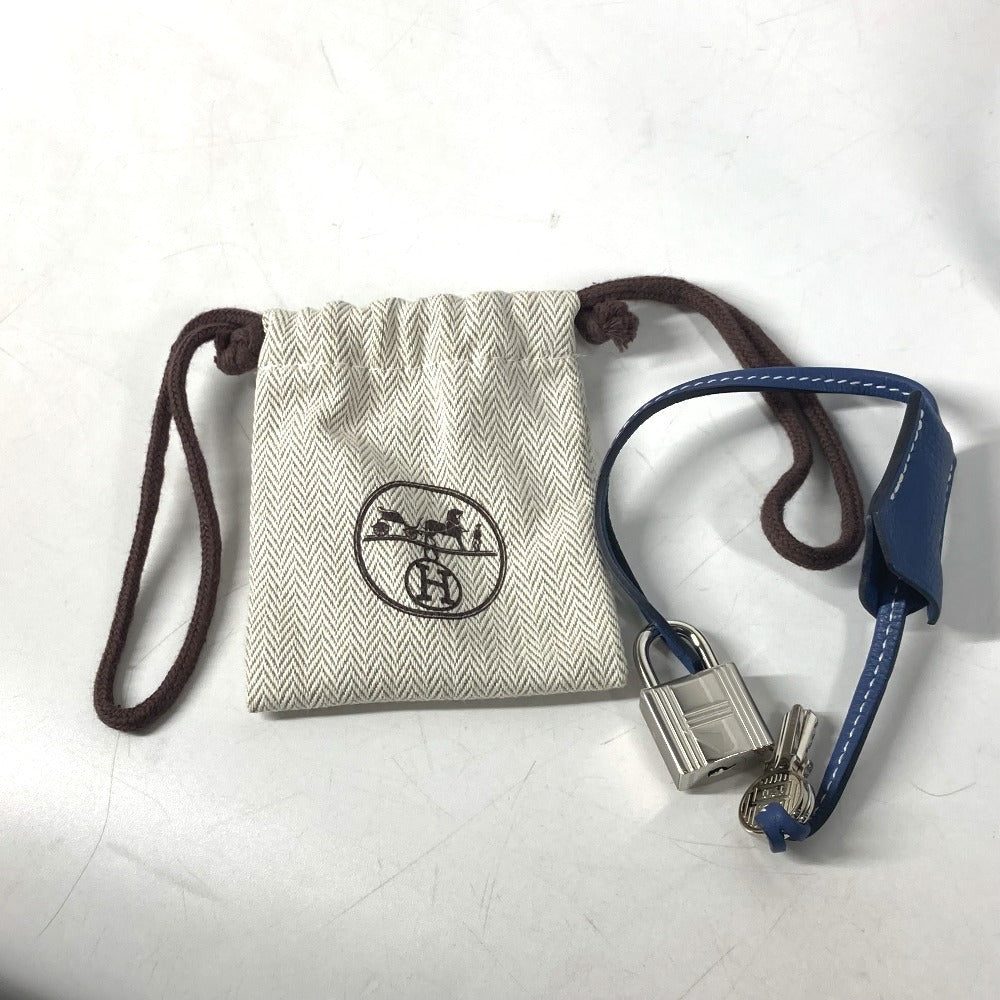 HERMES Handbag Calf leather blue Shoulder Bag Shoulder Bag Bolide Relax 45