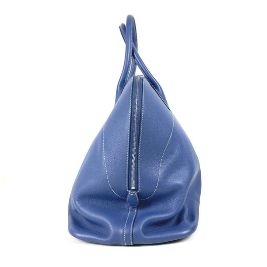 HERMES Handbag Calf leather blue Shoulder Bag Shoulder Bag Bolide Relax 45