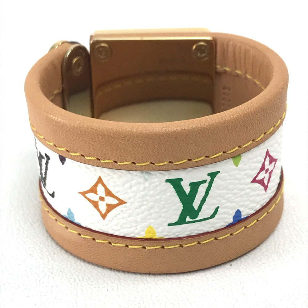 LOUIS VUITTON bracelet M92593 Monogram multicolor canvas White x Multicolor Monogram multicolor Bracelet Cellule S