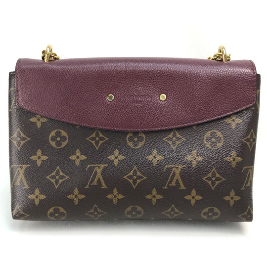 LOUIS VUITTON Shoulder Bag M43715 Monogram canvas, leather Brown Monogram Sun Praseed