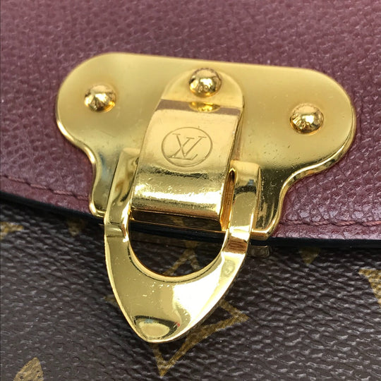 LOUIS VUITTON Shoulder Bag M43715 Monogram canvas, leather Brown Monogram Sun Praseed