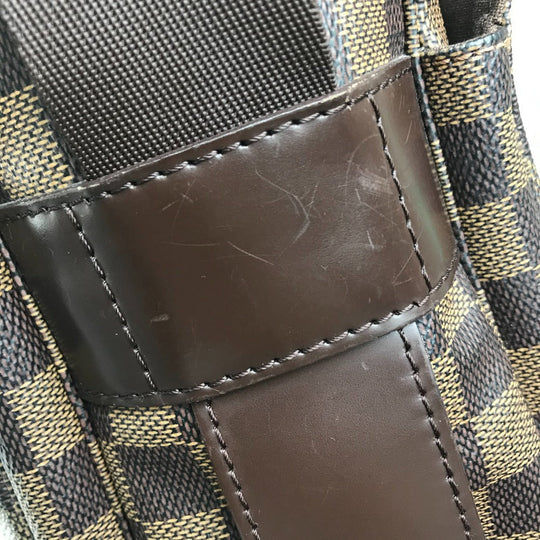 LOUIS VUITTON Shoulder Bag N45255 Damier canvas Brown bag messenger bag Damier Naviglio mens(Unisex) Used Authentic