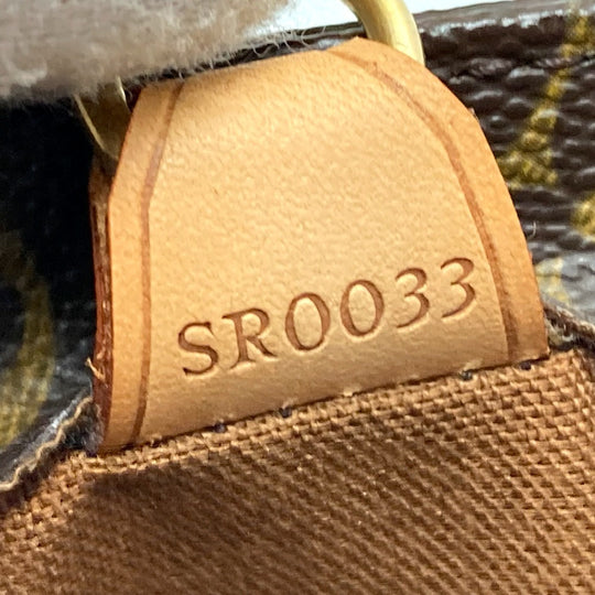 LOUIS VUITTON Handbag M51172 Monogram canvas Brown Monogram Vavan PM Women Used Authentic