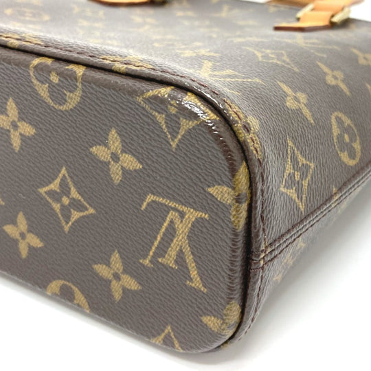 LOUIS VUITTON Handbag M51172 Monogram canvas Brown Monogram Vavan PM Women Used Authentic