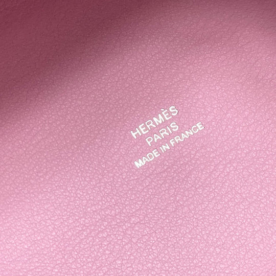 HERMES Handbag Swift pink Picotin Lock Micro Micro 14 Women Used Authentic
