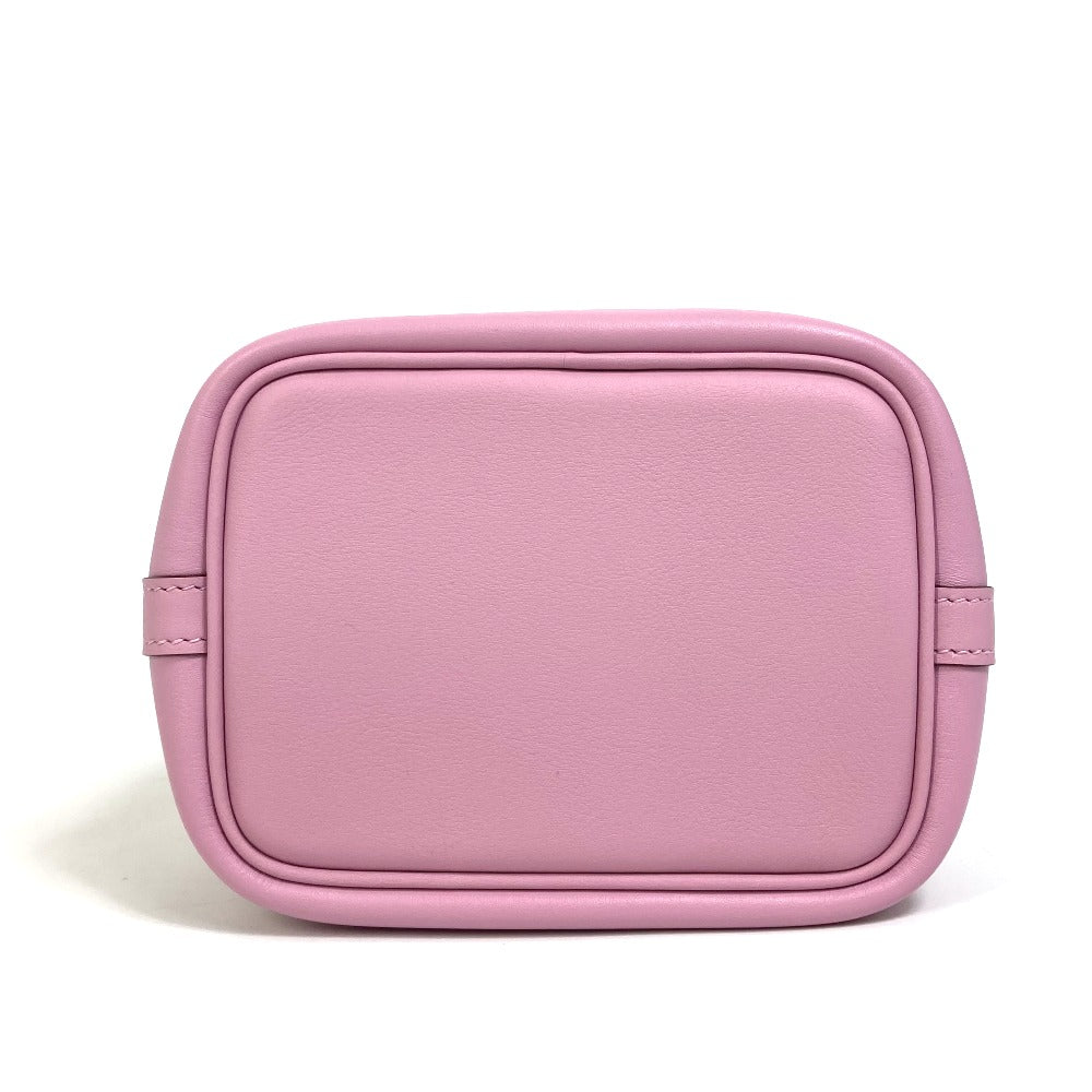 HERMES Handbag Swift pink Picotin Lock Micro Micro 14 Women Used Authentic