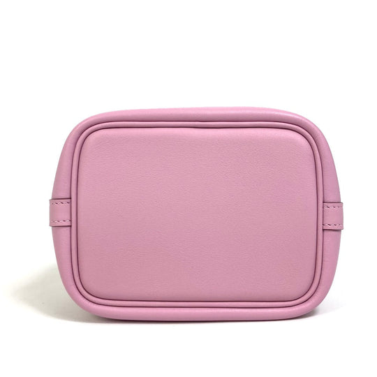 HERMES Handbag Swift pink Picotin Lock Micro Micro 14 Women Used Authentic
