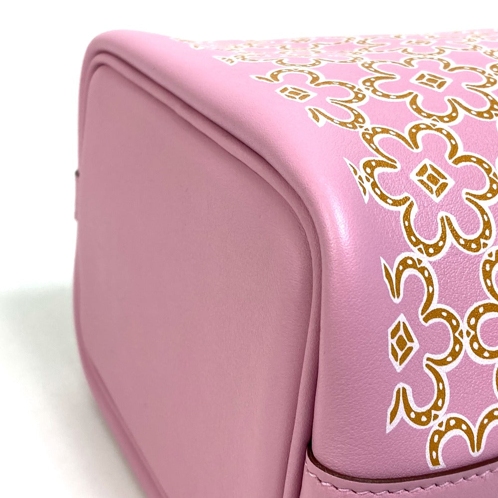 HERMES Handbag Swift pink Picotin Lock Micro Micro 14 Women Used Authentic