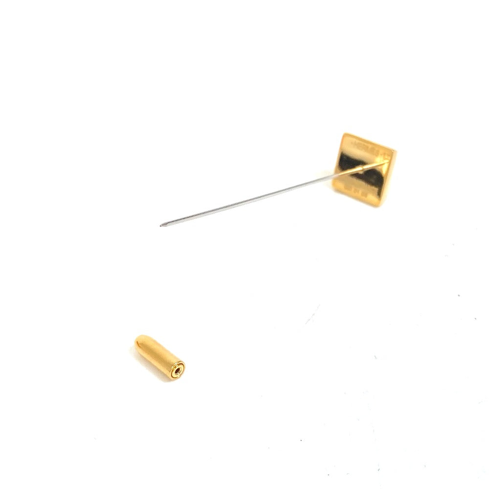 HERMES Brooch Gold Plated gold Accessories Medor