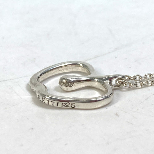 TIFFANY&Co. Necklace SV925 Silver Apple apple Elsa Peretti Women Used Authentic