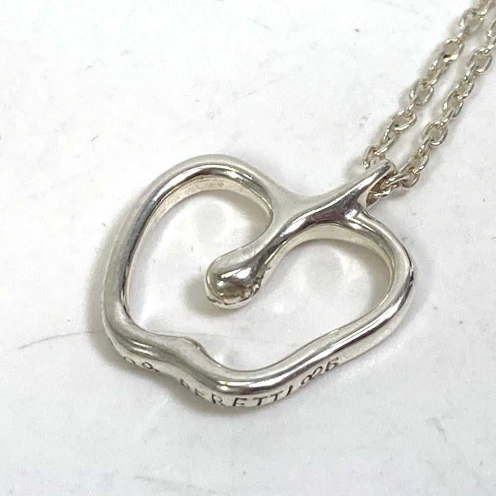 TIFFANY&Co. Necklace SV925 Silver Apple apple Elsa Peretti Women Used Authentic
