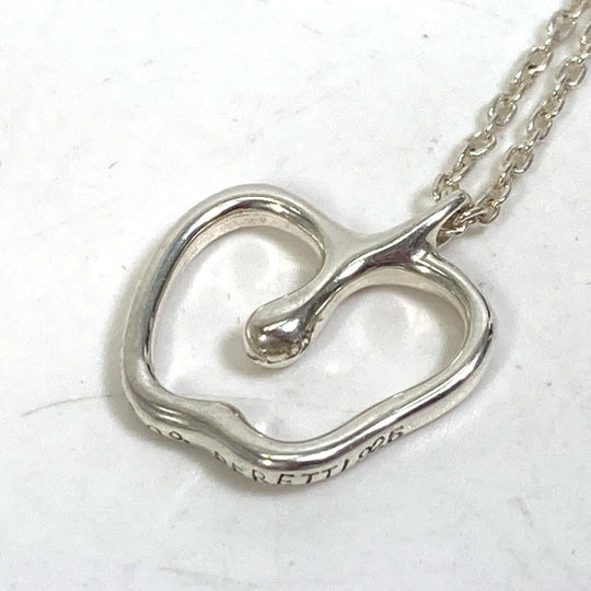 TIFFANY&Co. Necklace SV925 Silver Apple apple Elsa Peretti Women Used Authentic