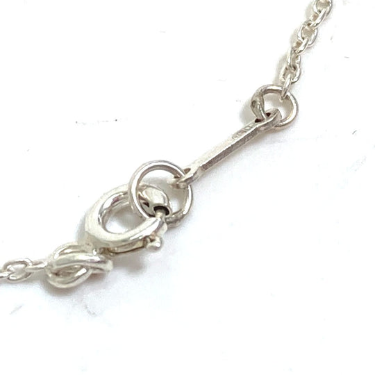 TIFFANY&Co. Necklace SV925 Silver Apple apple Elsa Peretti Women Used Authentic