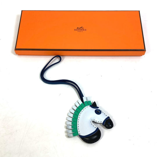 HERMES Bag charm Anyo Miro Light blue Gigi Camaille charm Women Used Authentic