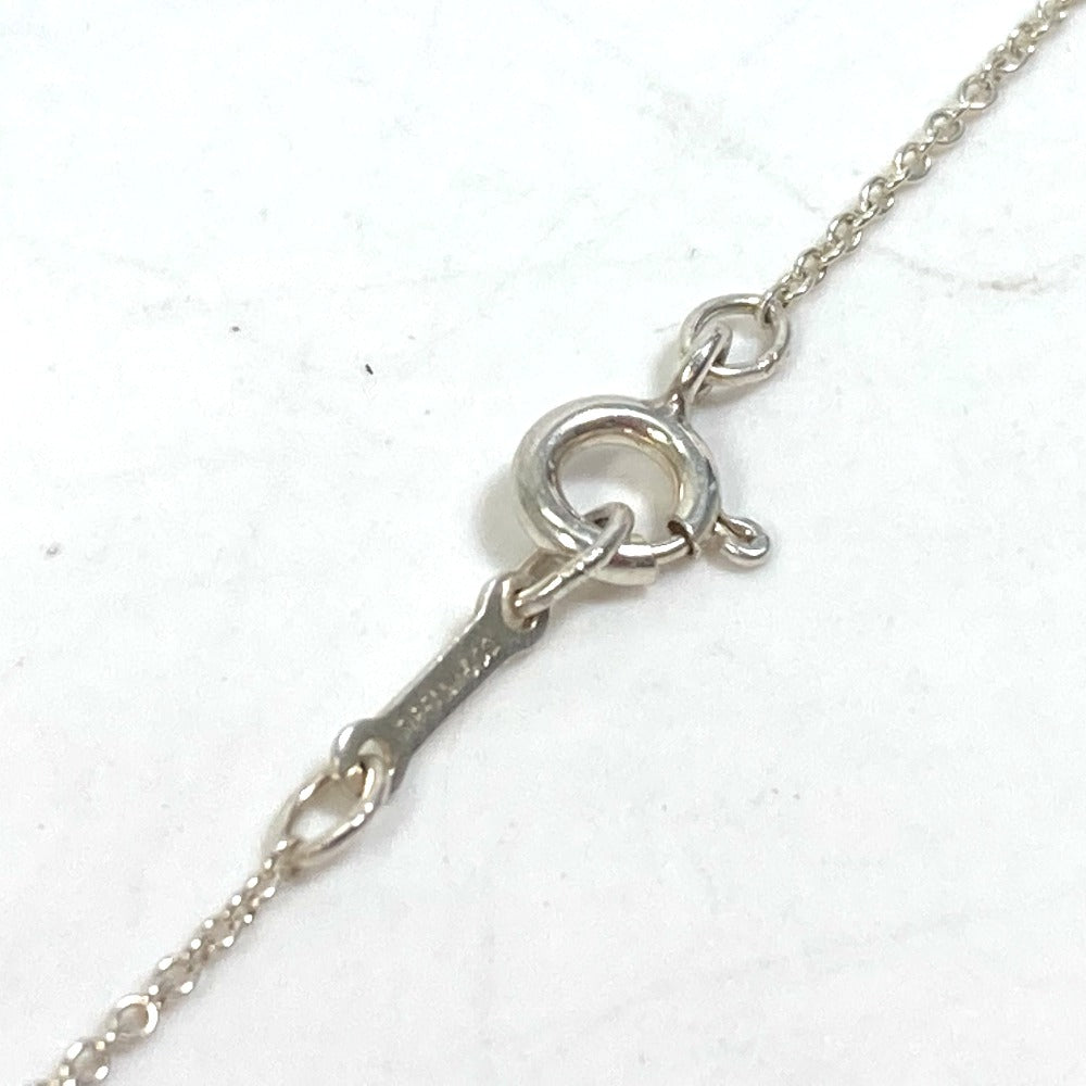 TIFFANY&Co. Necklace SV925 Silver Initial V Paloma Picasso Women Used Authentic