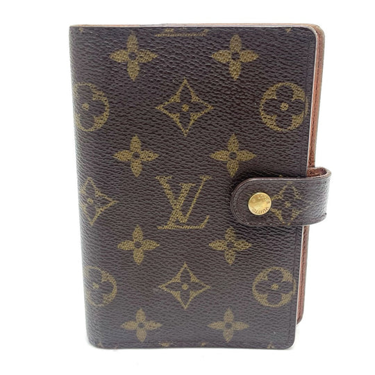 LOUIS VUITTON Notebook cover R20005 Monogram canvas Brown Monogram Agenda PM Women(Unisex) Used Authentic