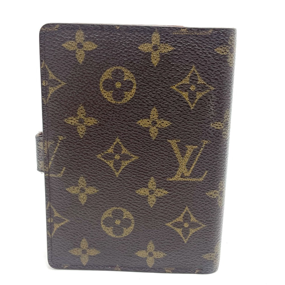 LOUIS VUITTON Notebook cover R20005 Monogram canvas Brown Monogram Agenda PM Women(Unisex) Used Authentic