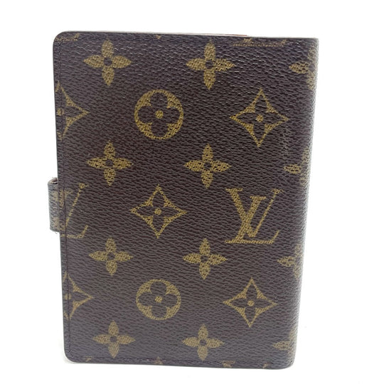 LOUIS VUITTON Notebook cover R20005 Monogram canvas Brown Monogram Agenda PM Women(Unisex) Used Authentic