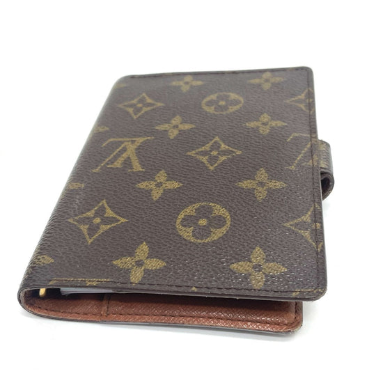 LOUIS VUITTON Notebook cover R20005 Monogram canvas Brown Monogram Agenda PM Women(Unisex) Used Authentic
