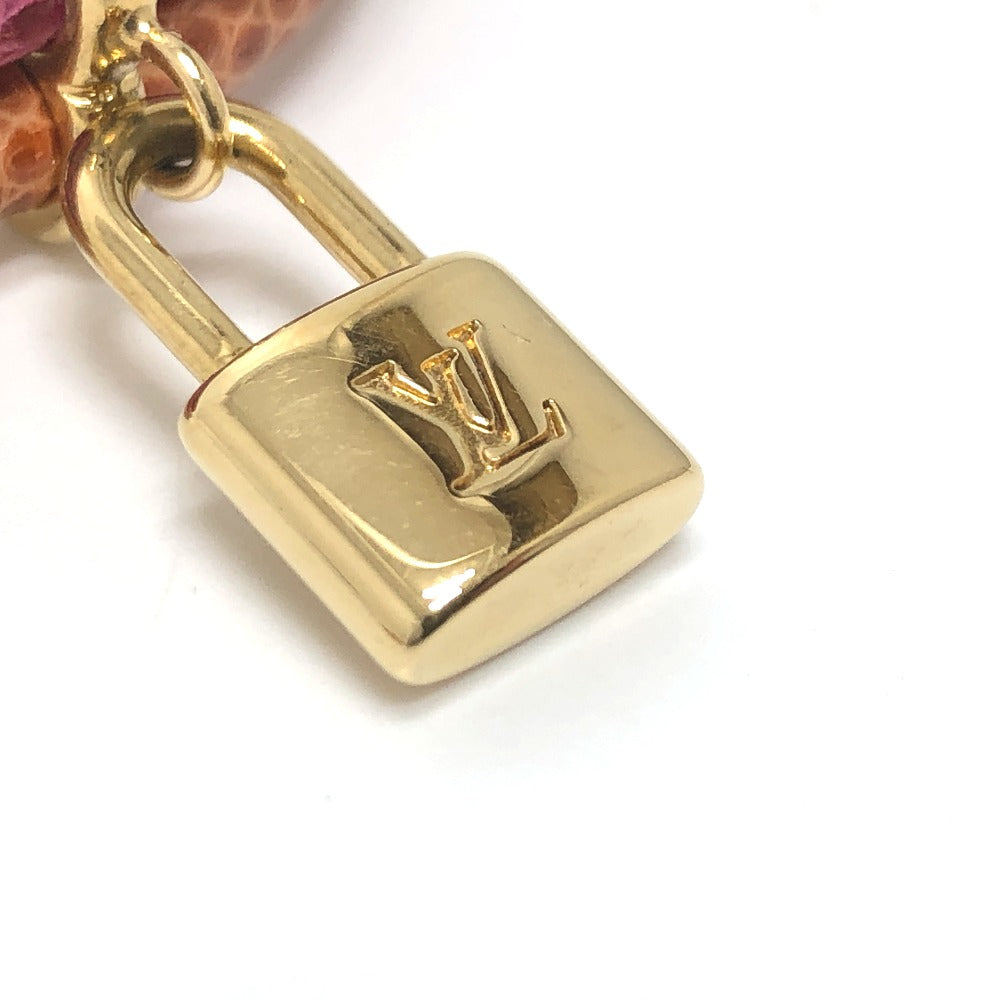 LOUIS VUITTON bracelet leather Pink type Brassle Keep It Twice unisex(Unisex) Used Authentic