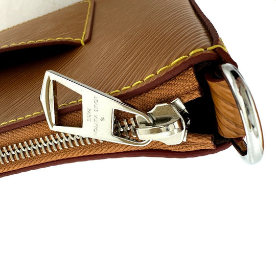 LOUIS VUITTON Shoulder Bag M80794 Epi Leather Brown epi monogram Marel Women Used Authentic
