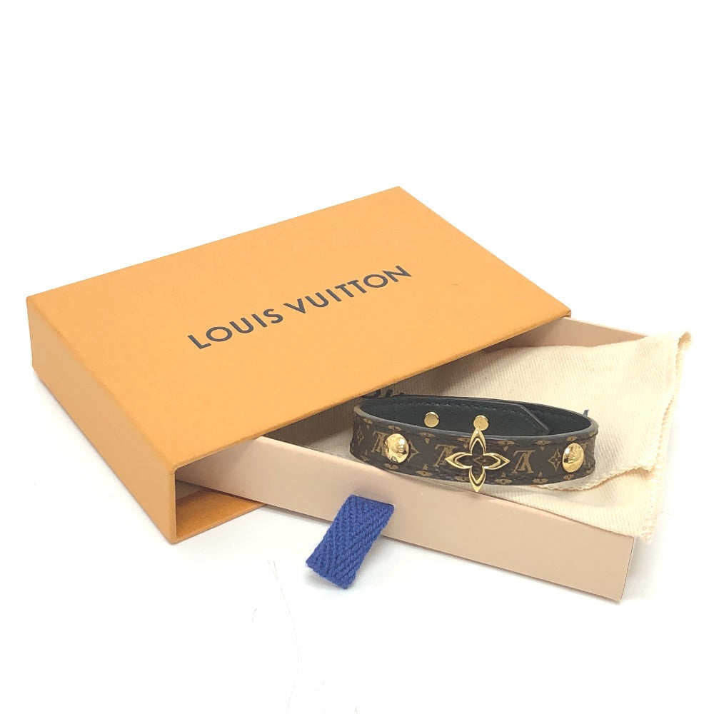 LOUIS VUITTON bracelet M6534 Monogram canvas Gold Metal Monogram Blooming Brasserie 19