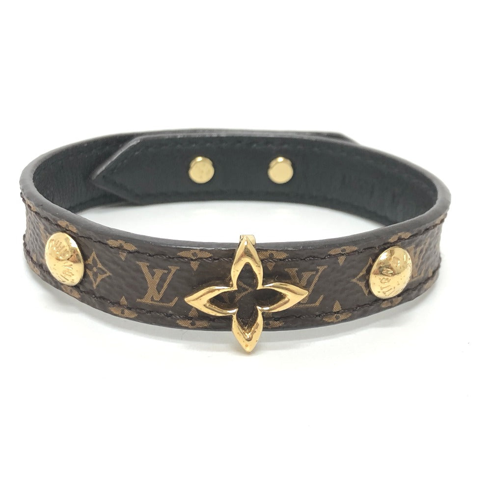 LOUIS VUITTON bracelet M6534 Monogram canvas Gold Metal Monogram Blooming Brasserie 19