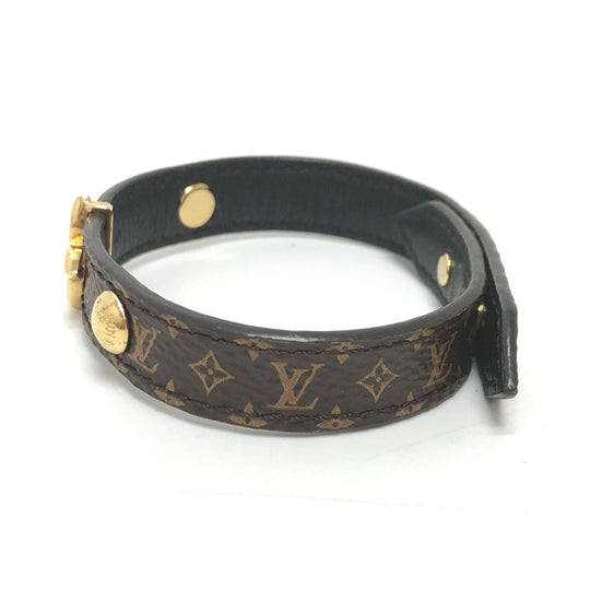 LOUIS VUITTON bracelet M6534 Monogram canvas Gold Metal Monogram Blooming Brasserie 19