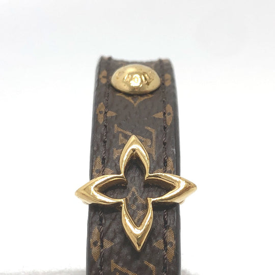 LOUIS VUITTON bracelet M6534 Monogram canvas Gold Metal Monogram Blooming Brasserie 19
