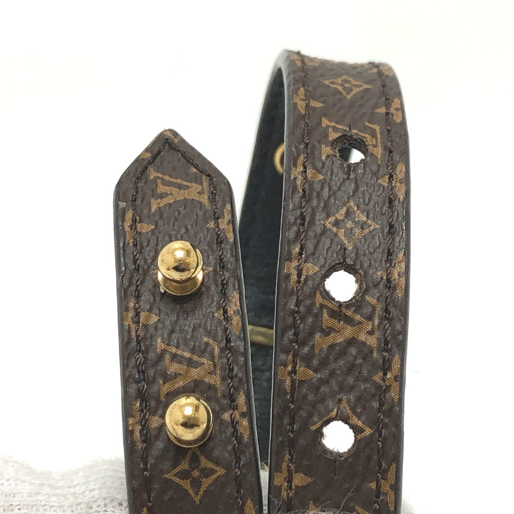 LOUIS VUITTON bracelet M6534 Monogram canvas Gold Metal Monogram Blooming Brasserie 19