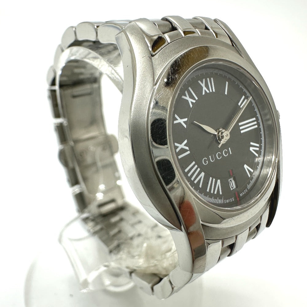 GUCCI Watches Quartz 5500L Stainless Steel Silver G class gray dial Women Used Authentic