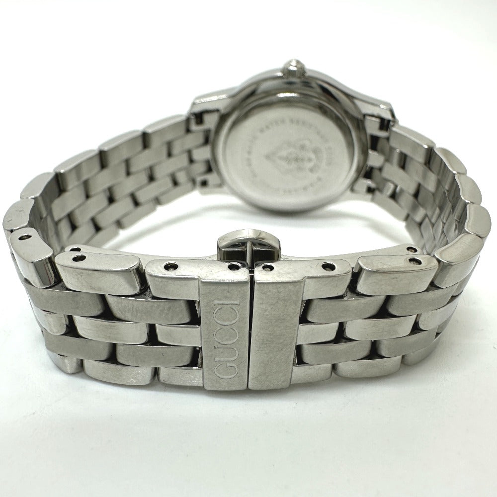 GUCCI Watches Quartz 5500L Stainless Steel Silver G class gray dial Women Used Authentic