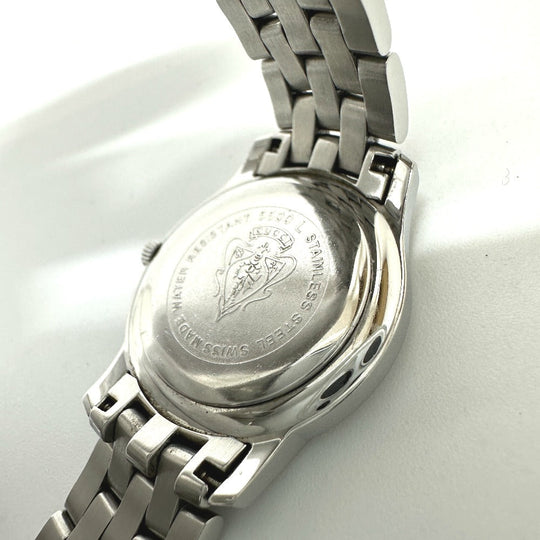 GUCCI Watches Quartz 5500L Stainless Steel Silver G class gray dial Women Used Authentic