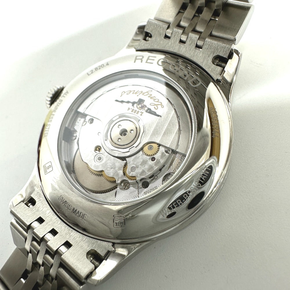 LONGINES Watches Mechanical Automatic L2.820.4.11.6 Stainless Steel Silver watch record chronometer white dial