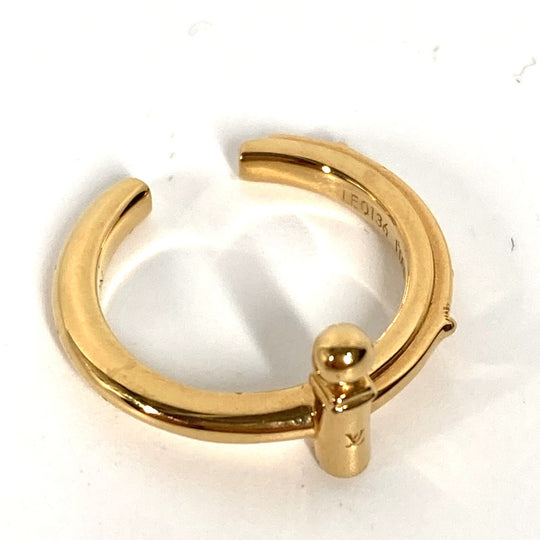 LOUIS VUITTON Ring metal gold Accessories LV&ME Initials Women S Used Authentic