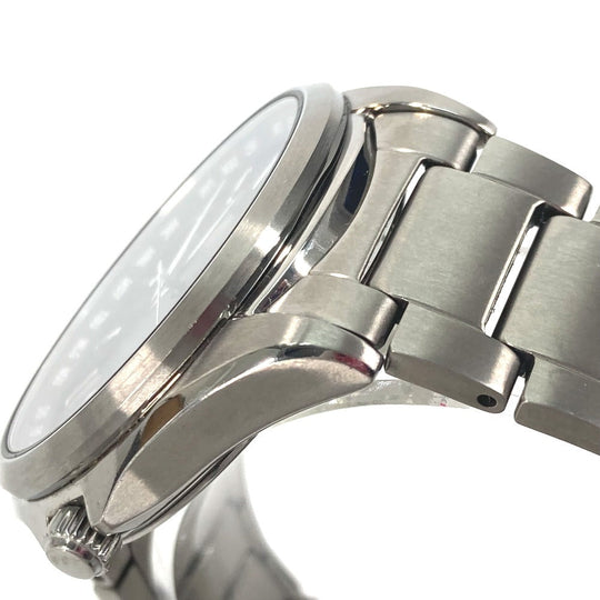 SEIKO Watches Solar Powered Radio Watch 7B75-0AA0 titanium Silver Seiko Selection Date black dial mens Used Authentic