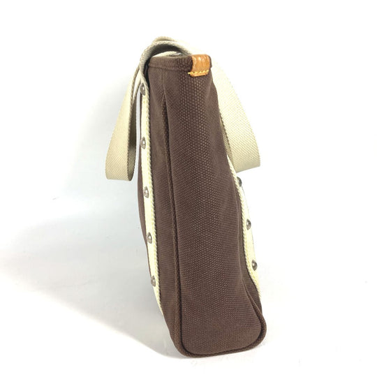 LOUIS VUITTON Shoulder Bag M80663 canvas Brown Antigua Hippo MM Women Used Authentic