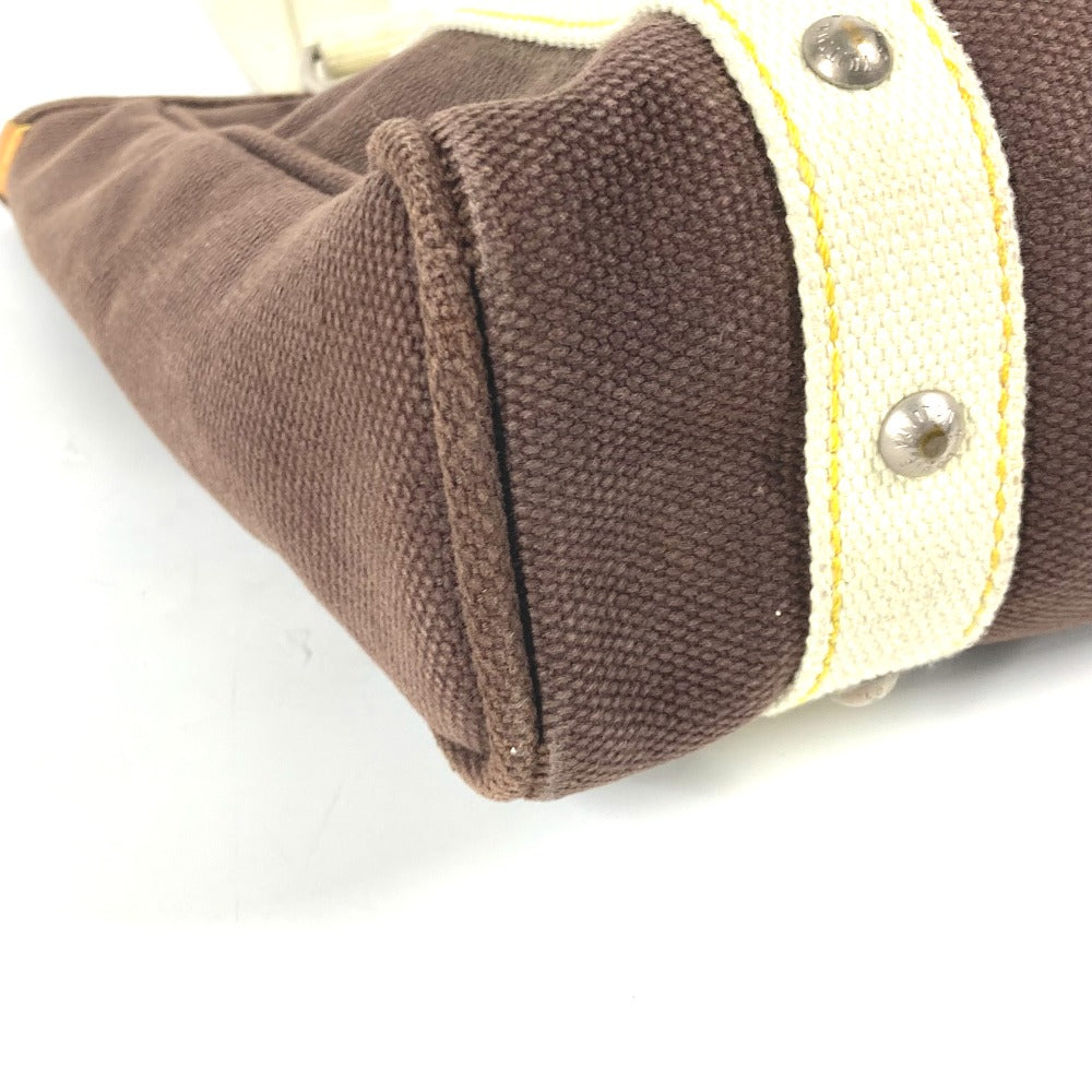 LOUIS VUITTON Shoulder Bag M80663 canvas Brown Antigua Hippo MM Women Used Authentic