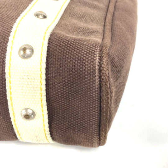 LOUIS VUITTON Shoulder Bag M80663 canvas Brown Antigua Hippo MM Women Used Authentic