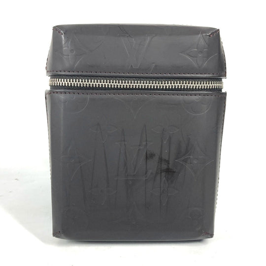 LOUIS VUITTON Pouch M46550 Monogram grass leather Brown Monogram Lace Ray mens Used Authentic