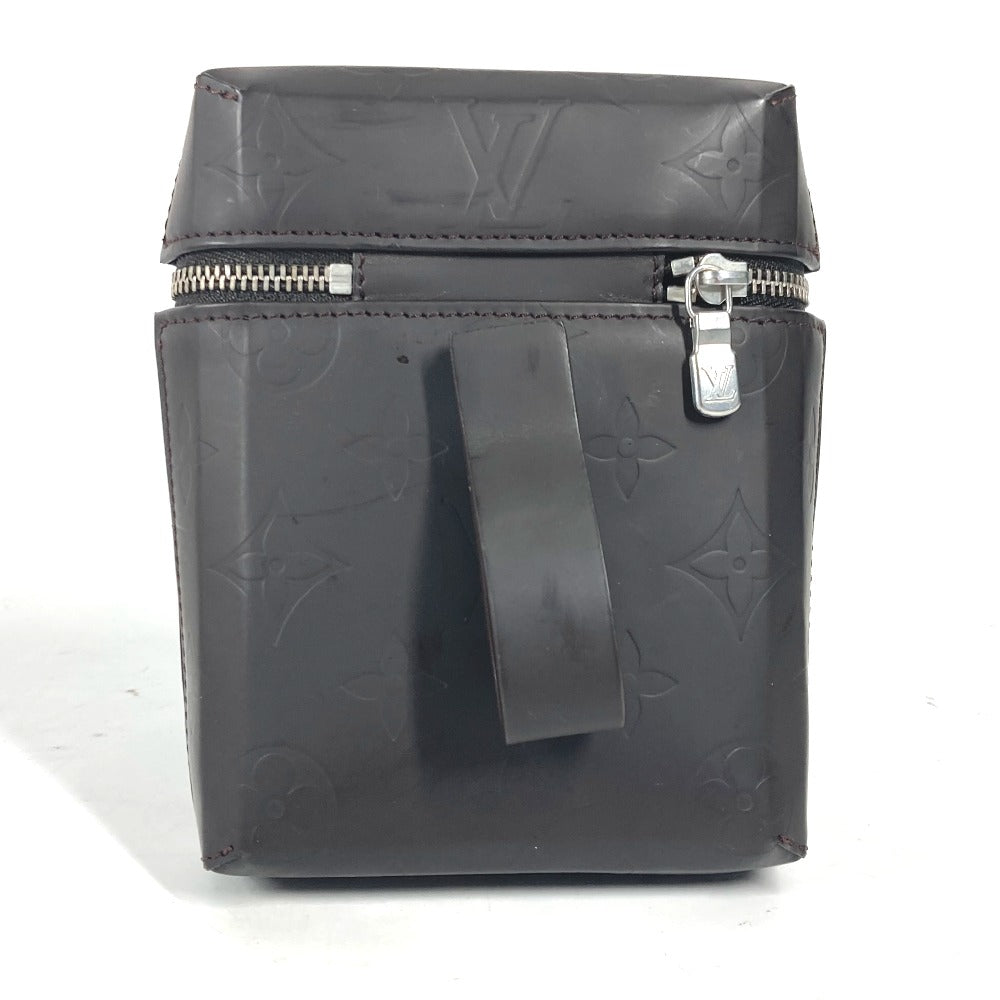 LOUIS VUITTON Pouch M46550 Monogram grass leather Brown Monogram Lace Ray mens Used Authentic