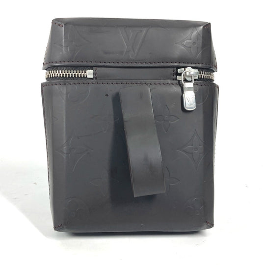 LOUIS VUITTON Pouch M46550 Monogram grass leather Brown Monogram Lace Ray mens Used Authentic
