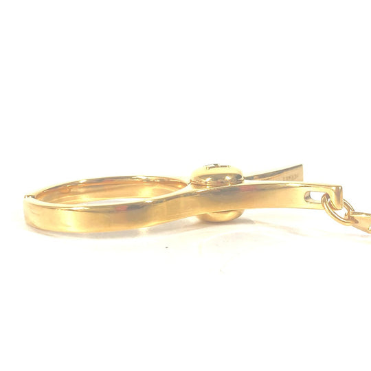 HERMES Glove holder Gold Plated gold Philo Glove Holder