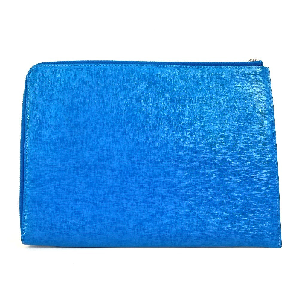 FENDI Clutch bag 8M0363 leather blue Monster Bugs Rhinestone Women(Unisex) Used Authentic