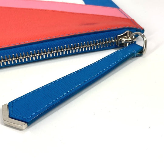 FENDI Clutch bag 8M0363 leather blue Monster Bugs Rhinestone Women(Unisex) Used Authentic
