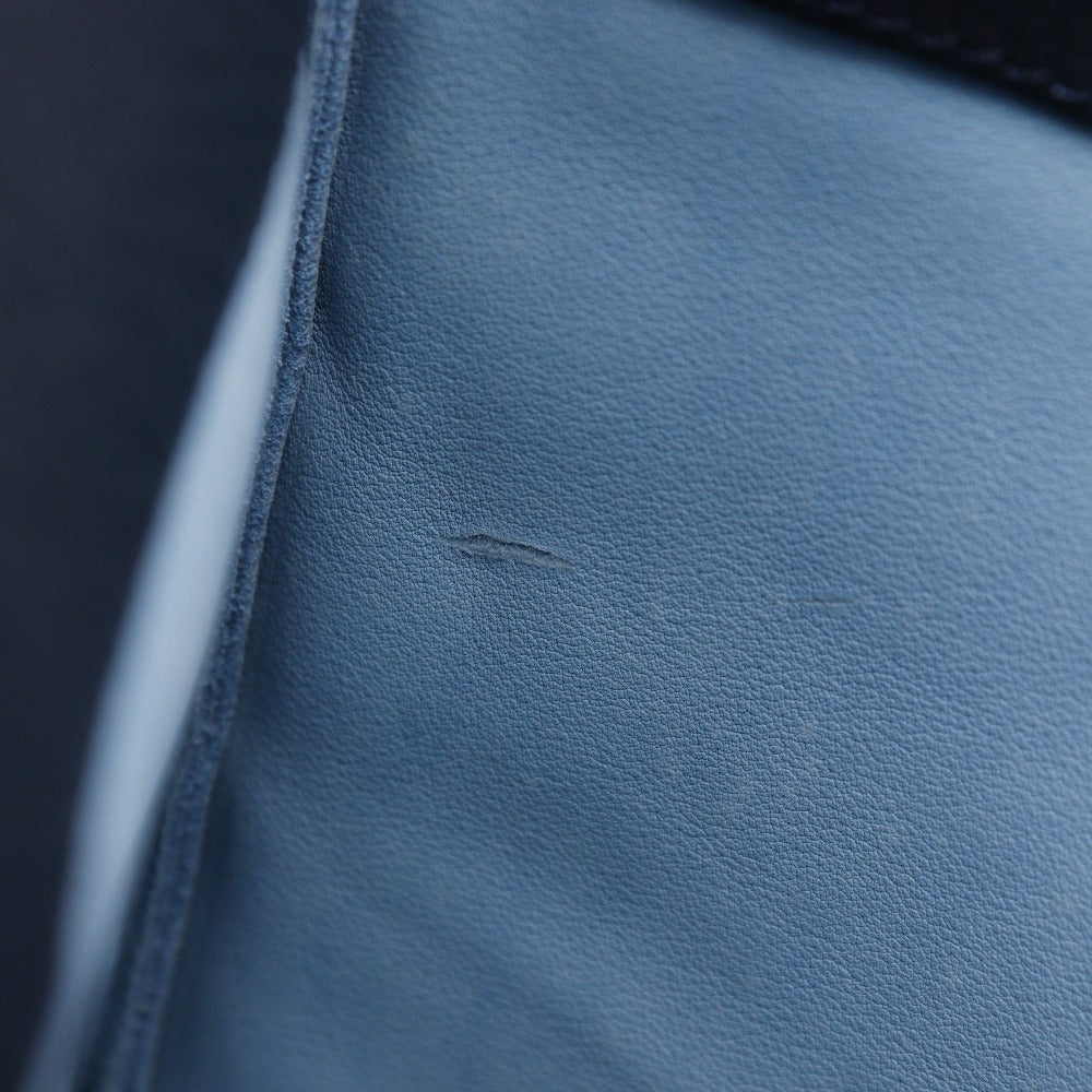 LOEWE Handbag Suede blue Tote Bag anagram