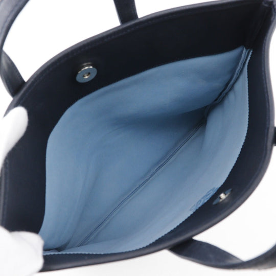 LOEWE Handbag Suede blue Tote Bag anagram